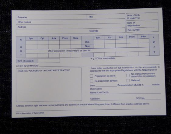 Patient Rx forms