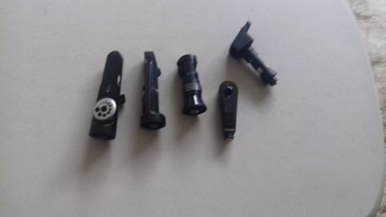 Ophthalmoscope and retinoscope heads