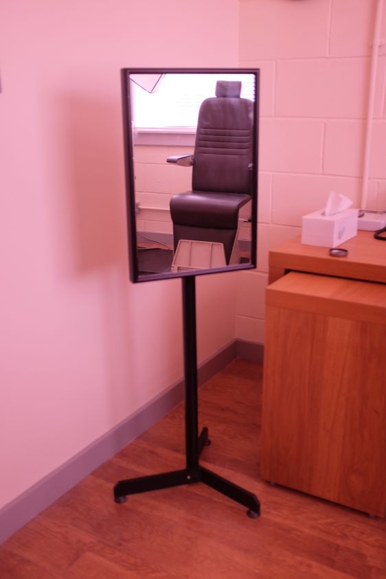 Stand Mounted Mirror