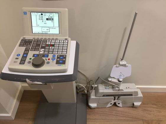 Phoropter Nidek Rt Used Refractorhead Ophthalmic Equipment