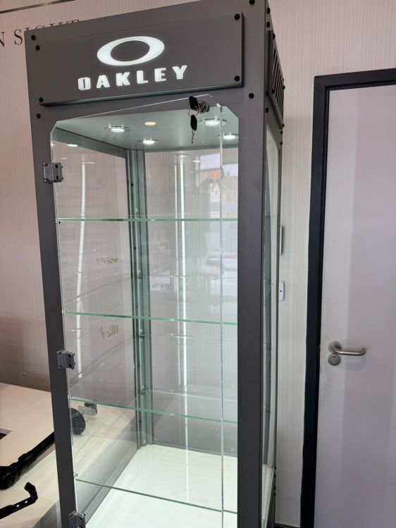 Oakley Display Cabinet 5 Tier LED light