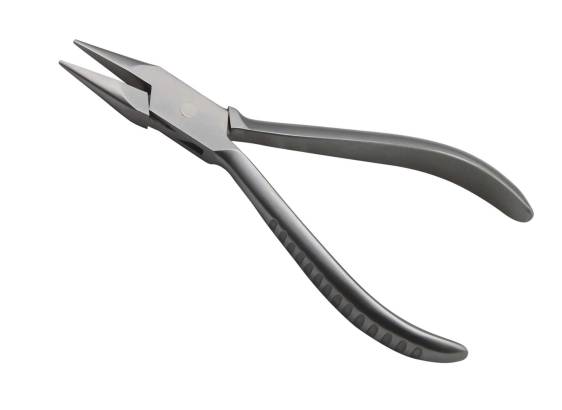 Flat semi circular single nose pliers