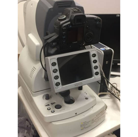 Nidek AFC-210 inc PC and Motorised table