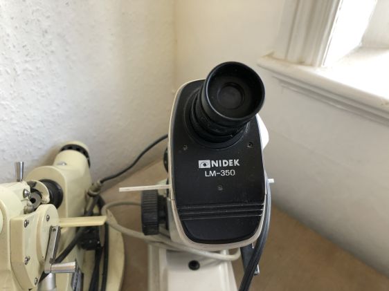 Nidek LM-350 focimeter & another focimeter