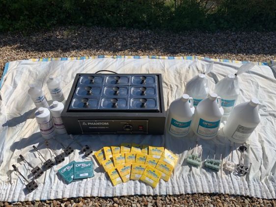 Phantom Tint Bath,kit,fluids and dyes