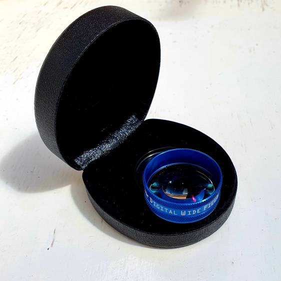 NEW digital wide field volk lens