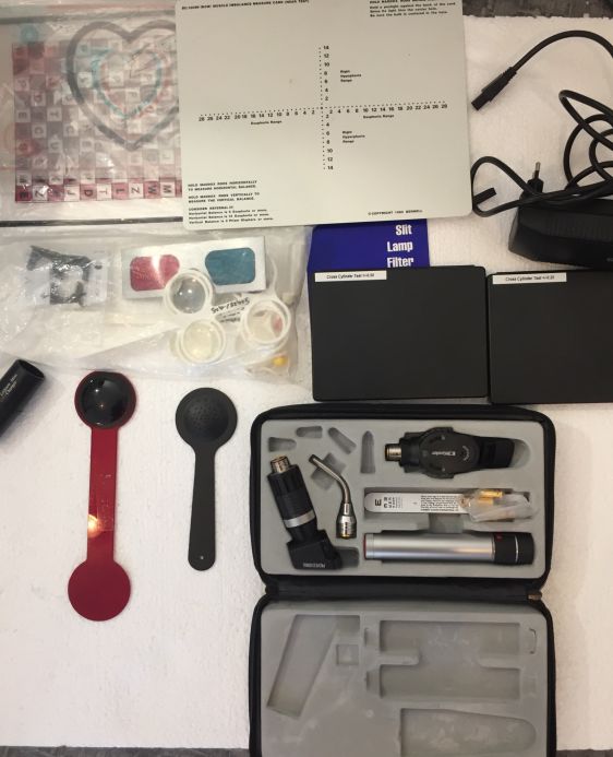 Keeler Retinoscope and ophthalmoscope set