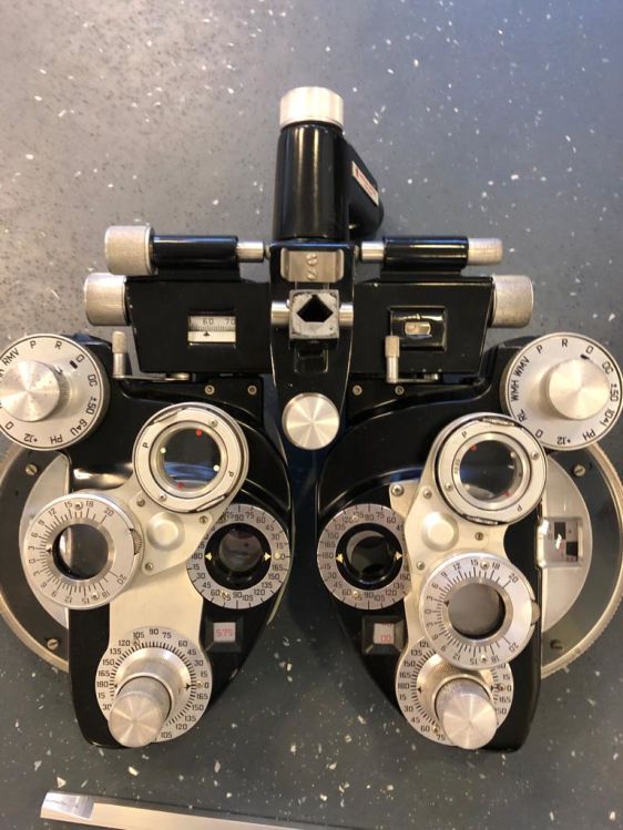 Manual phoropter AO