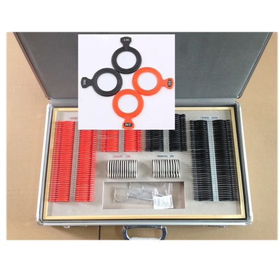 Trial Lens Set, 266pcs, Plastic Rim