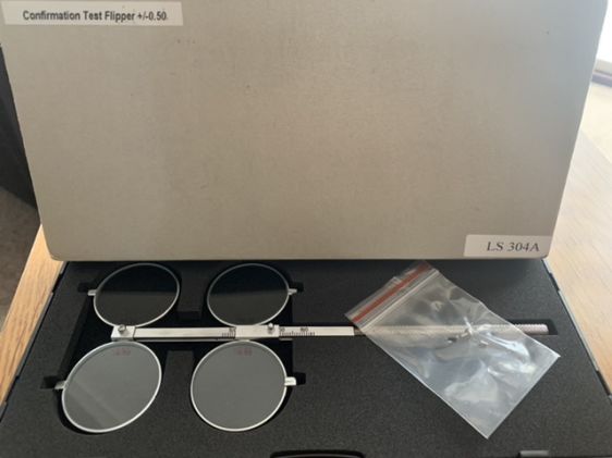 Metal +/- 0.50 confirmation test