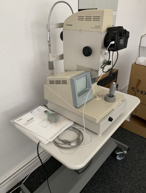 Canon CR-DGi fundus camera