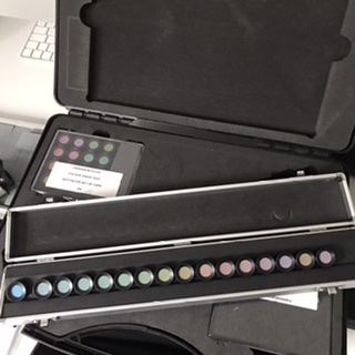 Farnsworth D15 Hue colour test 