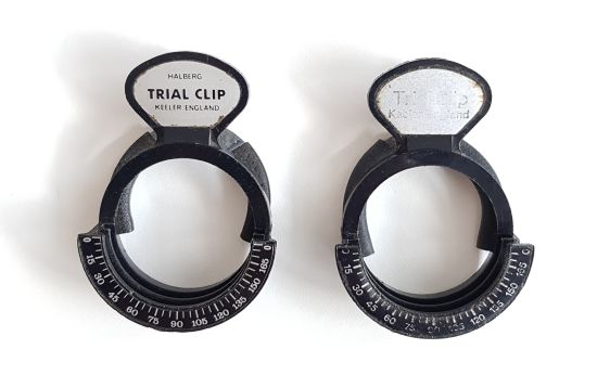 Keeler Halberg Trial Frame Clips.