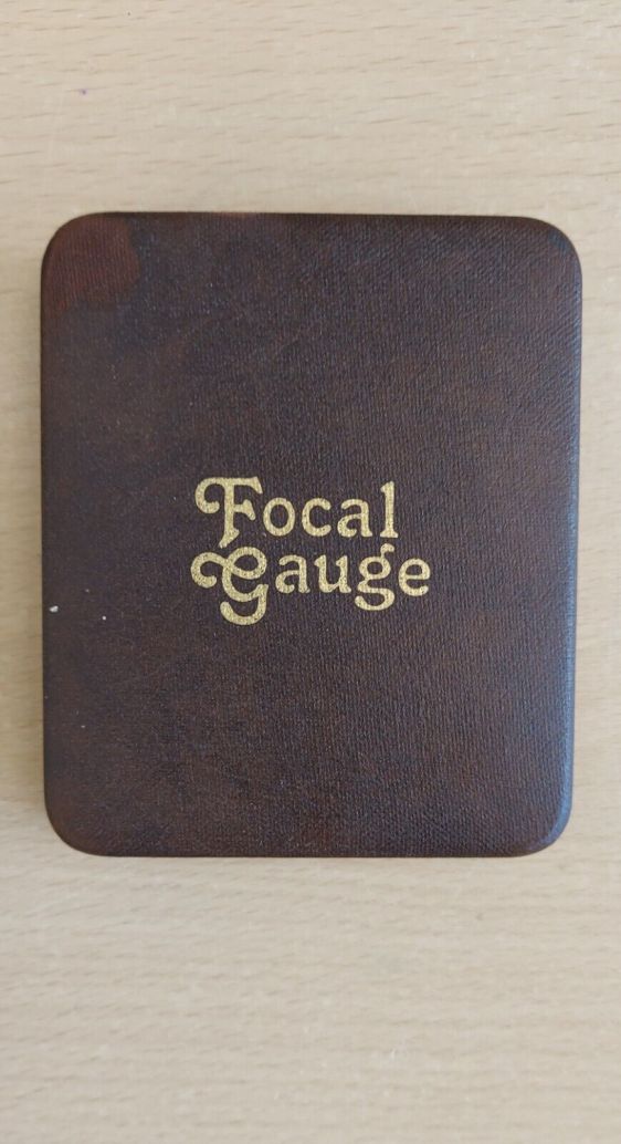 Two Optician Focal gauge for testing