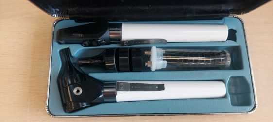 Keeler Ophthalmoscope and Otoscope with spare bulb