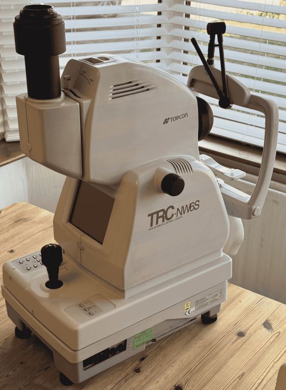 TOPCON TRC-NW6S NON-MYDRIATIC RETINAL CAMERA