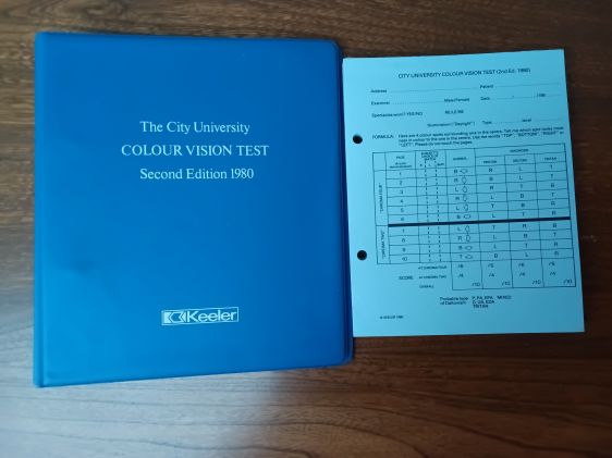 City University Colour Vision Test