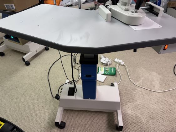 Motorised double table