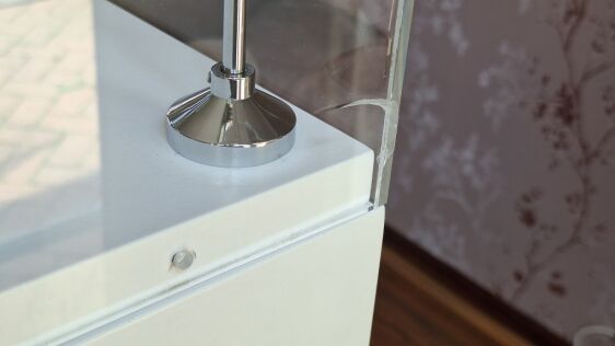White Plinths with lights