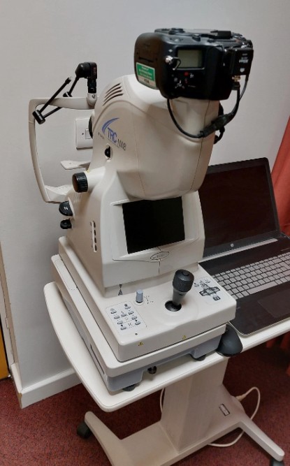 TOPCON TRC - NW8 NON-MYDRIATIC Fundus Camera