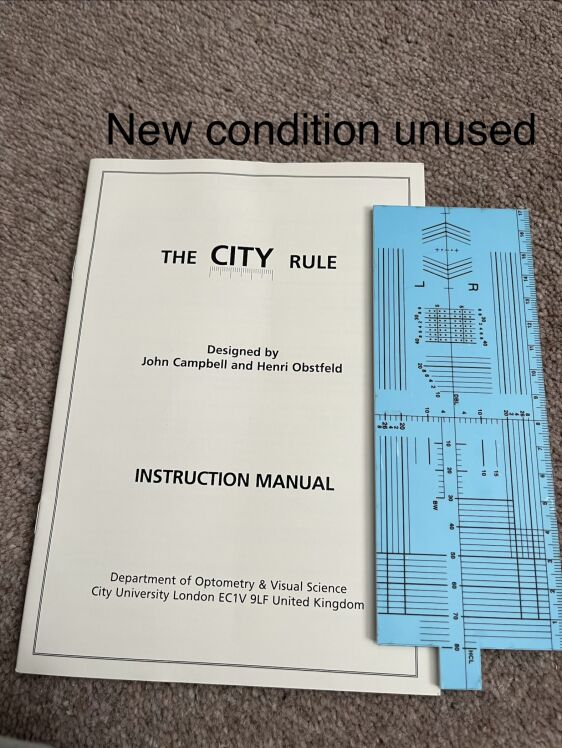 City ruler new + essentials of dispensing manual
