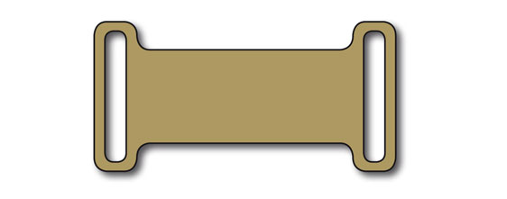 Slip on Tag 808-Gold