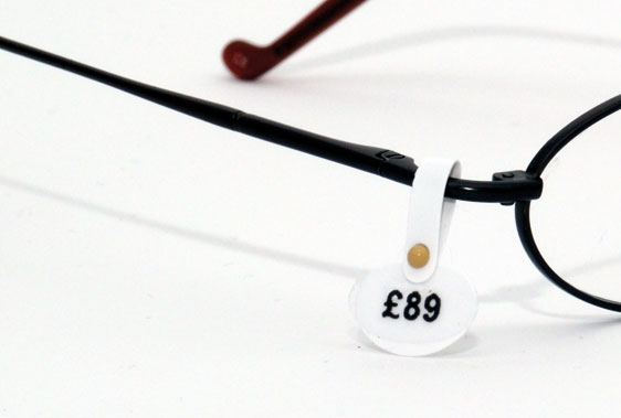 Plastic Button Tag 3