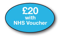 £20 with NHS voucher /bx 250