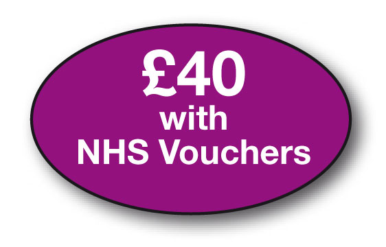 &pound;40 with NHS voucher bx/250