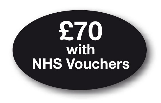 £70 with NHS voucher bx/250