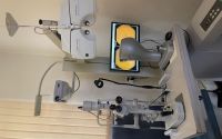 Topcon IS600 + fundus camera + slit lamp