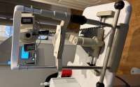 Manual Javal-SchiÃ¶tz keratometer.