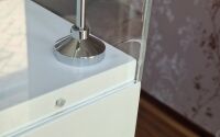 White Plinths with lights