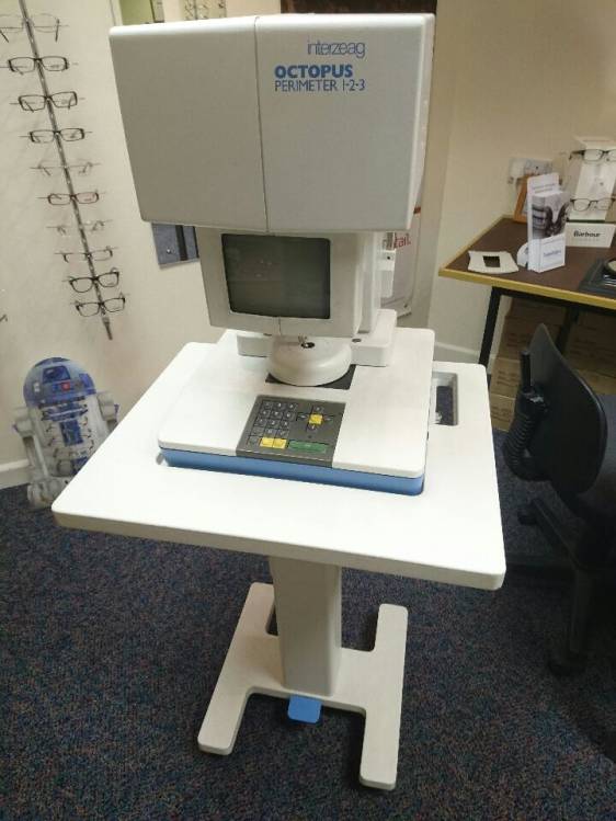 Octopus 123 Used Visual Screeners Ophthalmic Equipment Used Optical Equipment and