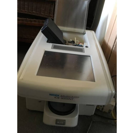 Nidek Ice 9000 blocker