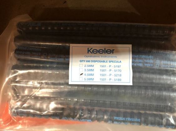 SPECULA DISPOSABLE 4.5MM