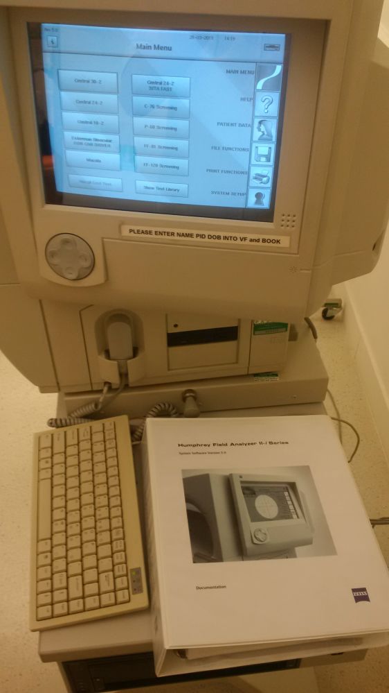 ZEISS HVF II 745i + table & printer