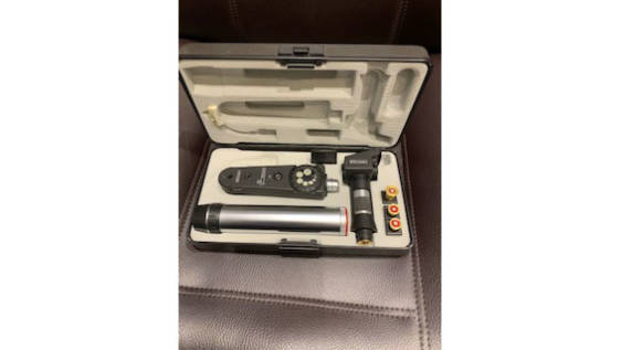 Ophthalmoscope and spot retinoscope 