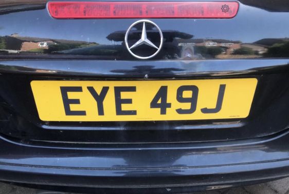 Optom private number plate