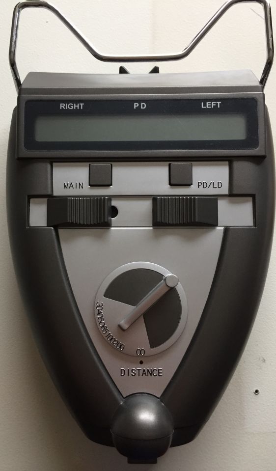 Digital pupilometer 