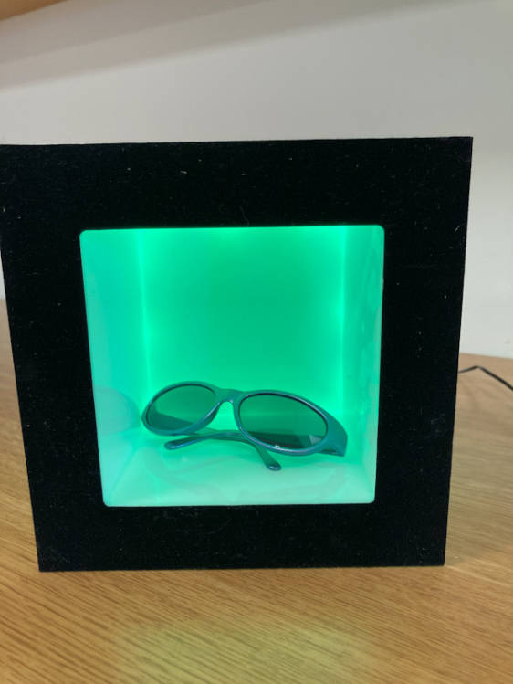 Lit display box