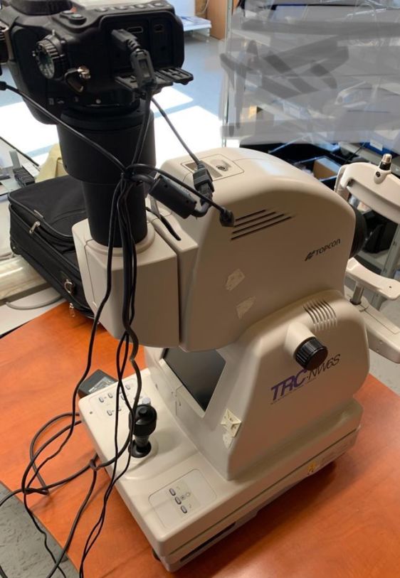Topcon NW6 camera (PARTS ONLY)