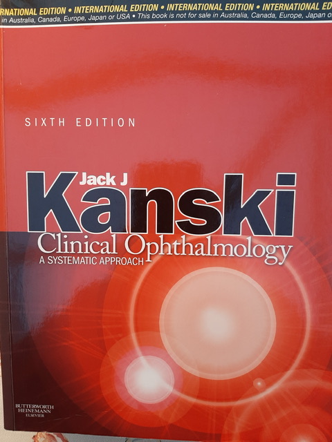 Kanski Clinical Ophthalmology (Vl edition)