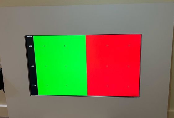 LCD Chart Rodenstock/Tomey CV-1000P