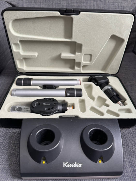 Keeler Professional Ophthalmoscope Ret Set 