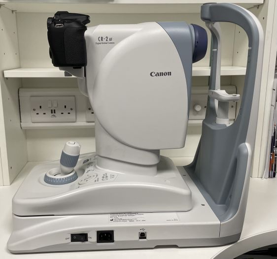 CANON CR-2 AF DIGITAL NON MYDRIATIC FUNDUS CAMERA