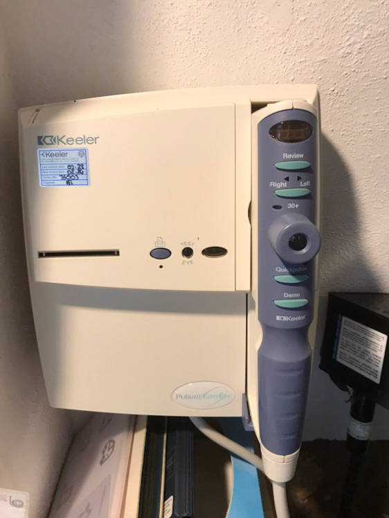 Keeler Pulsair EasyEye Tonometer NO VAT