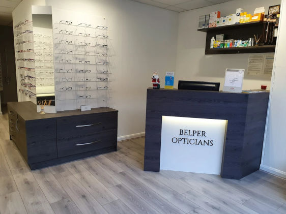 Bespoke Optical Reception Desk