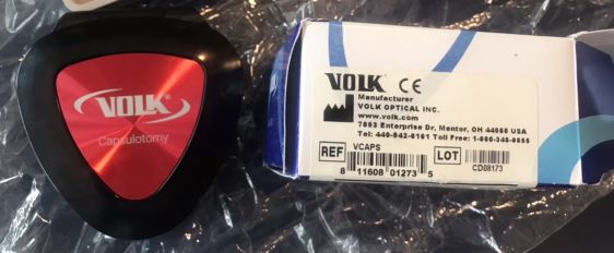 Demo Volk Capsulotomy VCAPS lens
