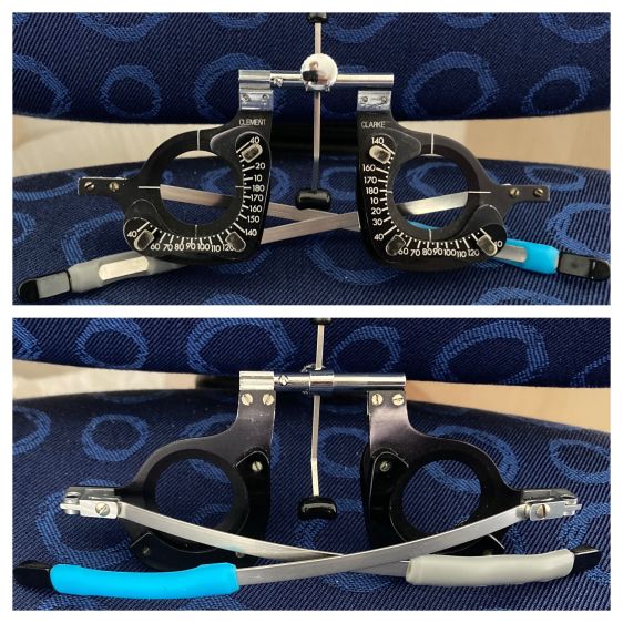 Clement Clarke drop cell trial frame 